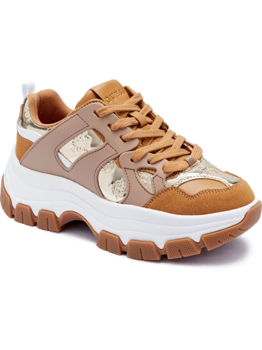 Zdjęcie produktu Guess Sneakersy Brayjen2 brązowy