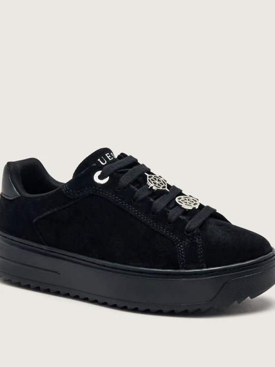 Zdjęcie produktu Guess Sneakersy Duena2 | zamsz czarny