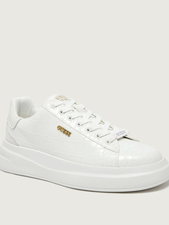Zdjęcie produktu Guess Sneakersy ELBA | z dodatkiem skóry biały