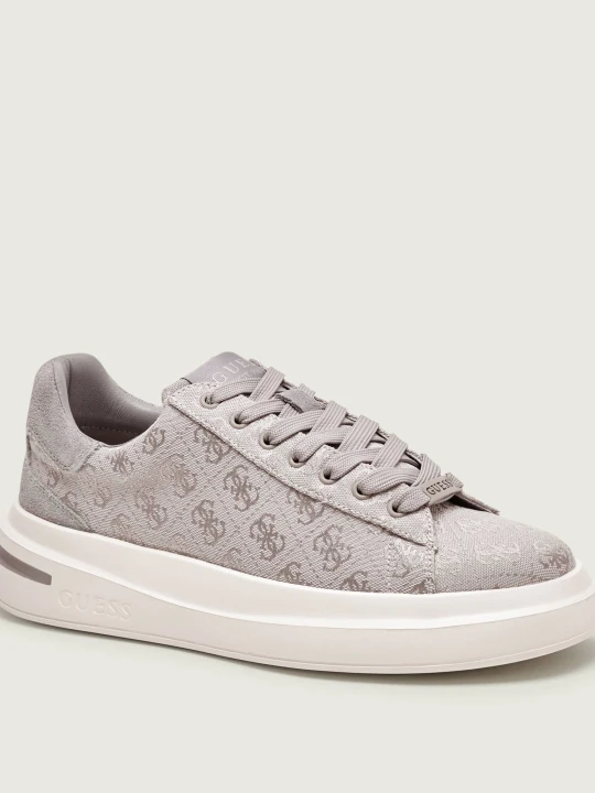 Zdjęcie produktu Guess Sneakersy ELBA | zamsz szary