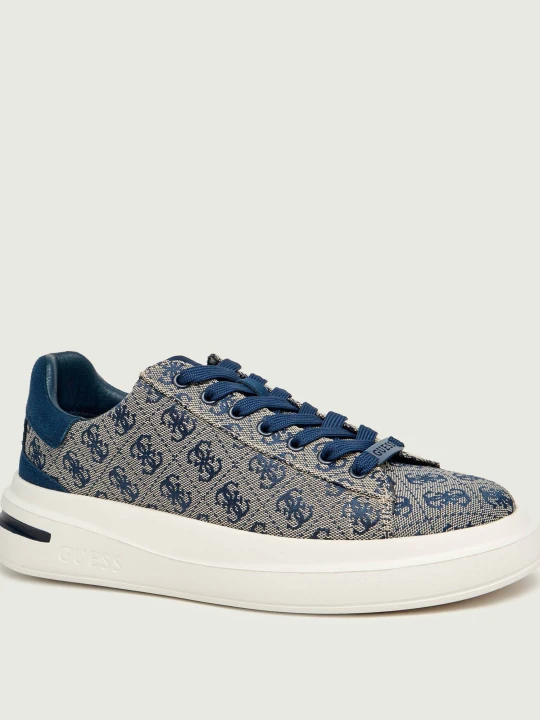 Zdjęcie produktu Guess Sneakersy ELBA | zamsz granatowy