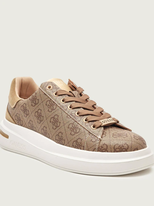 Zdjęcie produktu Guess Sneakersy ELBA | zamsz beżowy