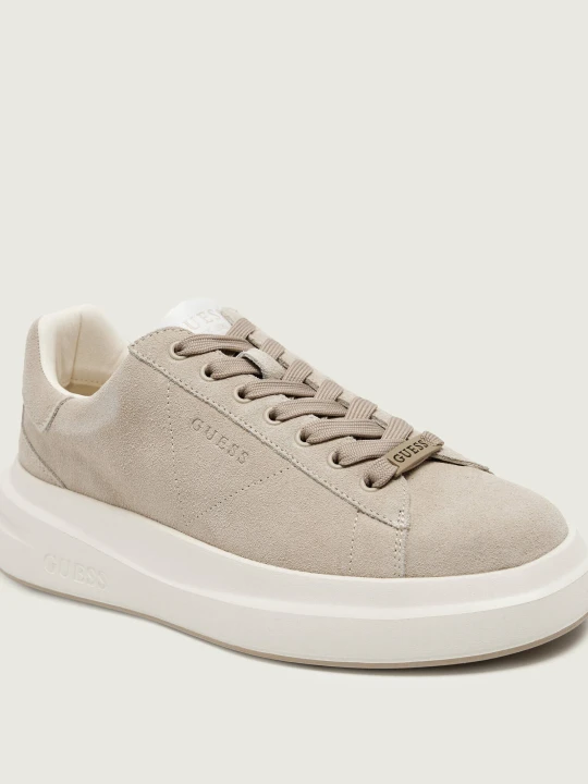 Zdjęcie produktu Guess Sneakersy Elba | zamsz beżowy