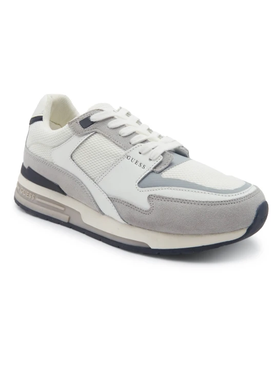 Zdjęcie produktu Guess Sneakersy ENNA | z dodatkiem skóry szary