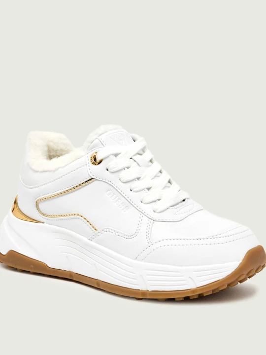 Zdjęcie produktu Guess Sneakersy FARREA | shearling biały