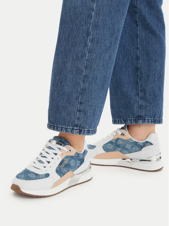 Zdjęcie produktu Guess Sneakersy FLJM20 DEN12WH Niebieski