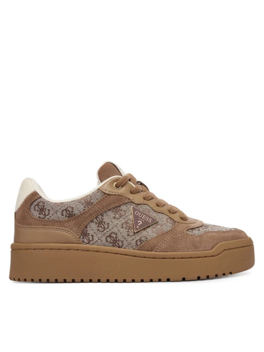 Zdjęcie produktu Guess Sneakersy FLTM16 FAL12 Brązowy jasny