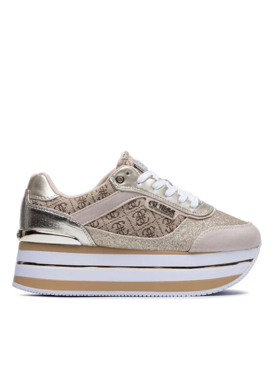 Zdjęcie produktu Guess Sneakersy Hansin2 FL5HNS FAL12 Złoty