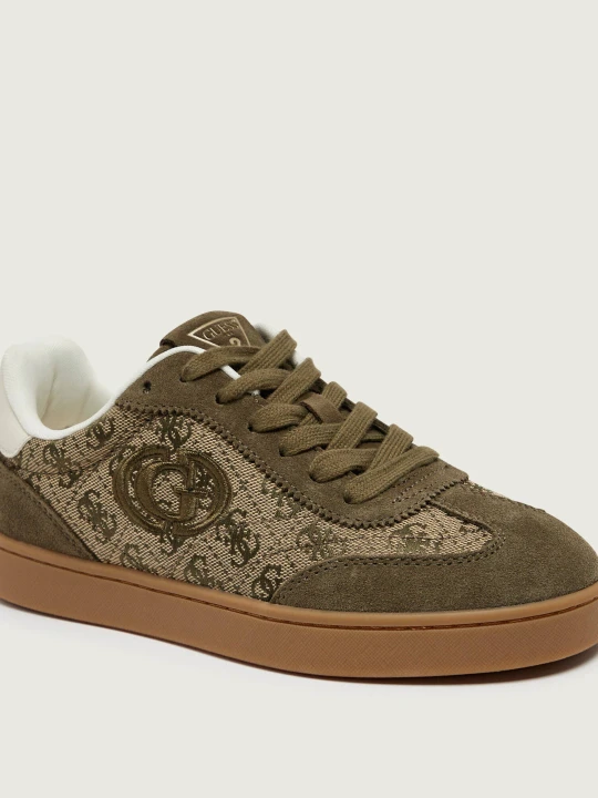 Zdjęcie produktu Guess Sneakersy Jacek | zamsz zielony