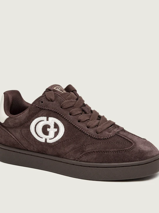 Zdjęcie produktu Guess Sneakersy Jacek | zamsz brązowy