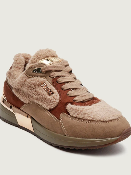 Zdjęcie produktu Guess Sneakersy MOXEA17 | shearling beżowy