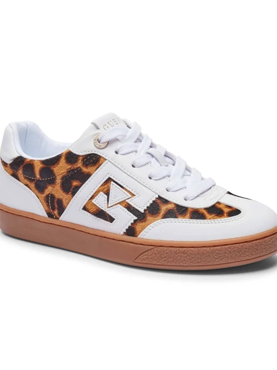 Zdjęcie produktu Guess Sneakersy NOCHEE2 | z dodatkiem skóry brązowy