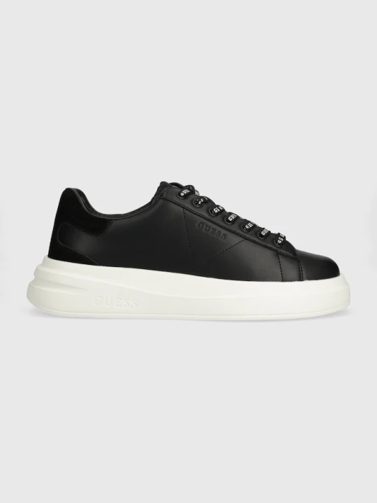 Zdjęcie produktu Guess sneakersy skórzane ELBA czarny