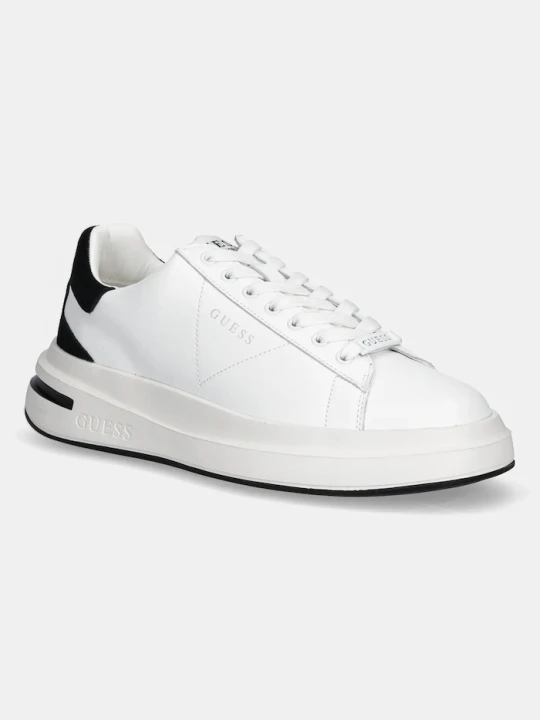 Zdjęcie produktu Guess sneakersy skórzane ELBA biały