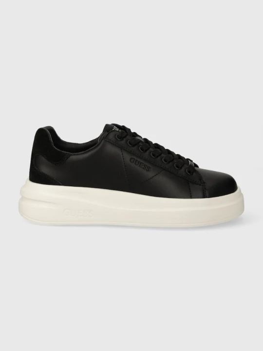 Zdjęcie produktu Guess sneakersy skórzane ELBINA czarny