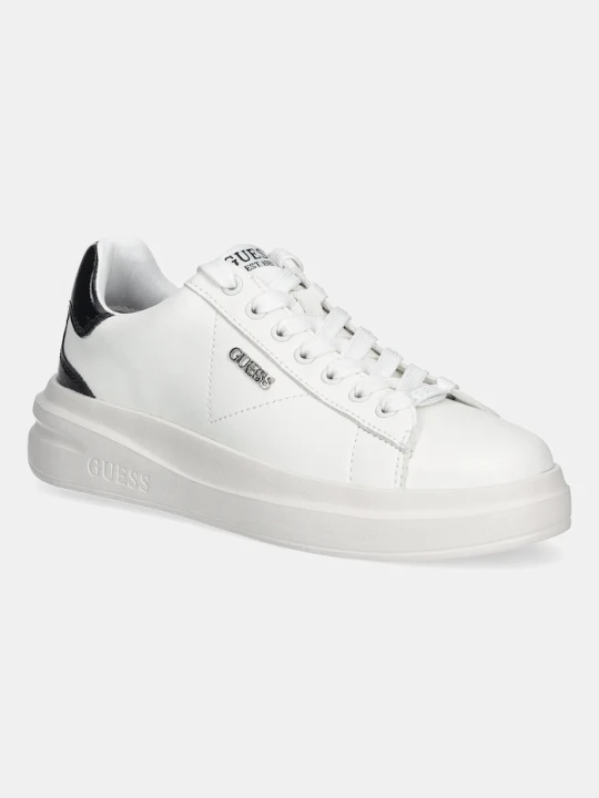 Zdjęcie produktu Guess sneakersy skórzane ELBINA10 biały