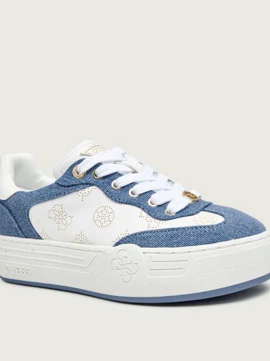 Zdjęcie produktu Guess Sneakersy SWOLE4 | denim biały