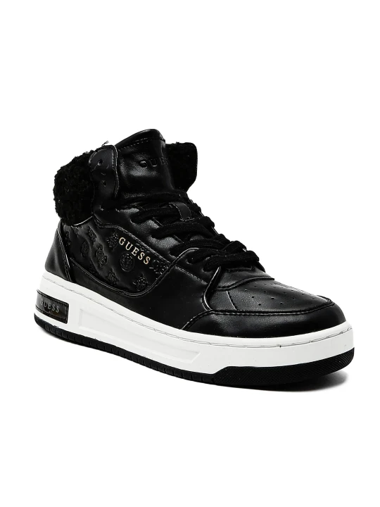 Zdjęcie produktu Guess Sneakersy Tullia | shearling czarny