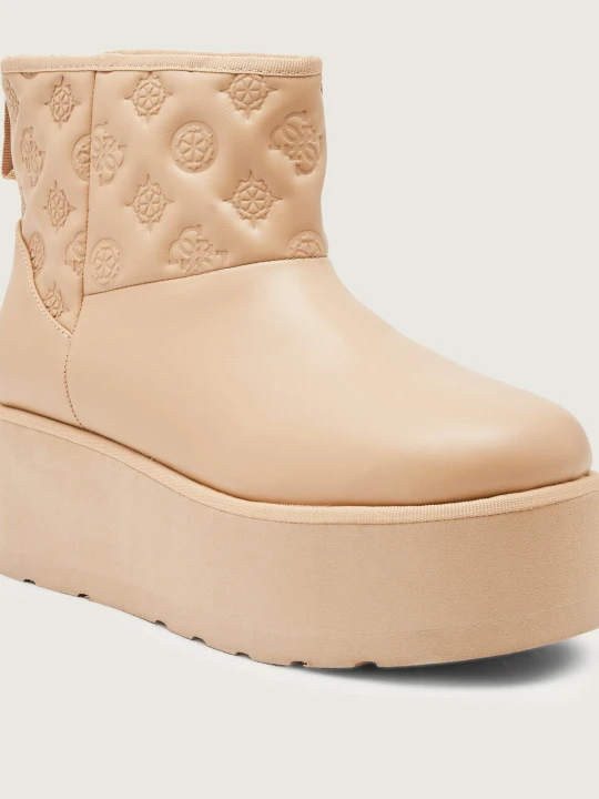Zdjęcie produktu Guess Śniegowce | skóra beżowy