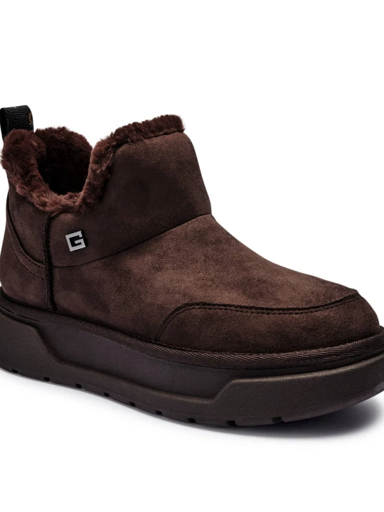Zdjęcie produktu Guess Śniegowce UNIE | shearling brązowy