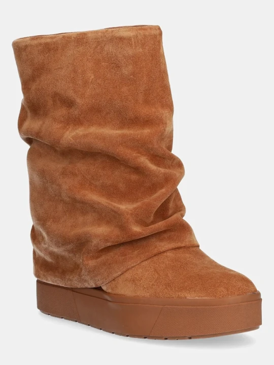 Zdjęcie produktu Guess śniegowce zamszowe GUINNA brązowy