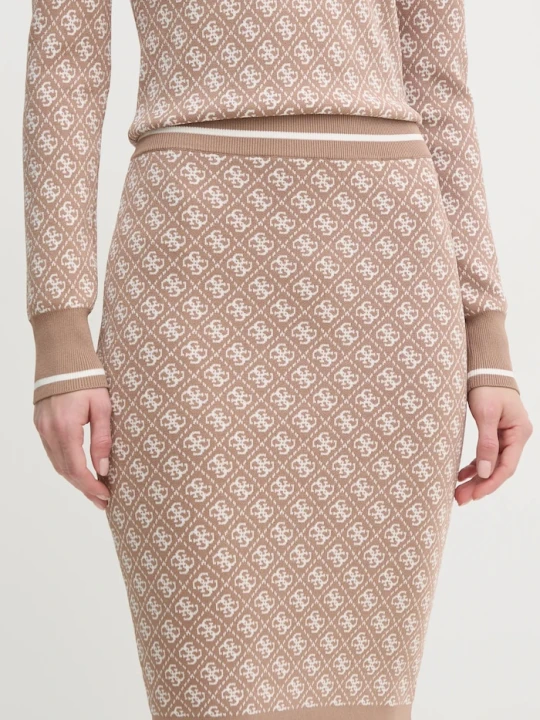 Zdjęcie produktu Guess spódnica LISE beżowy