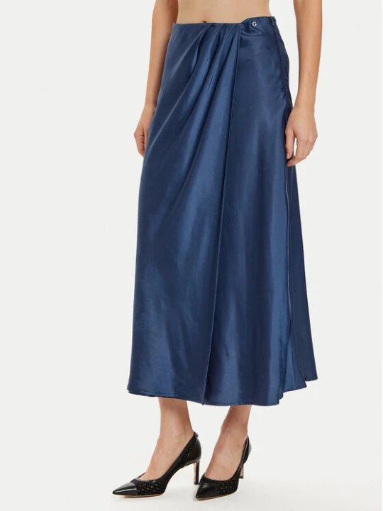 Zdjęcie produktu Guess Spódnica midi Anastasia W4BD56 WGIG2 Granatowy Regular Fit