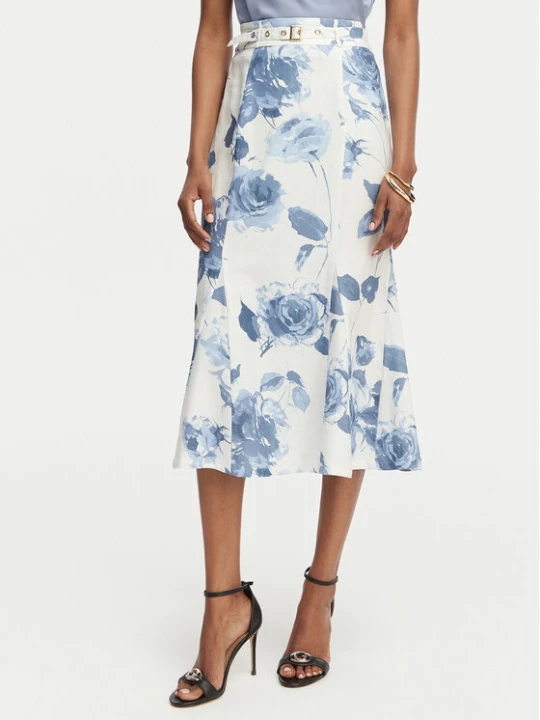 Zdjęcie produktu Guess Spódnica midi W6GD69 W2092 Kolorowy Regular Fit