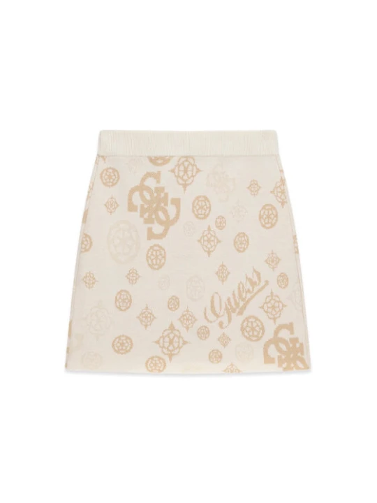 Zdjęcie produktu Guess Spódnica mini J6BD04 Z1278 Kremowy Regular Fit