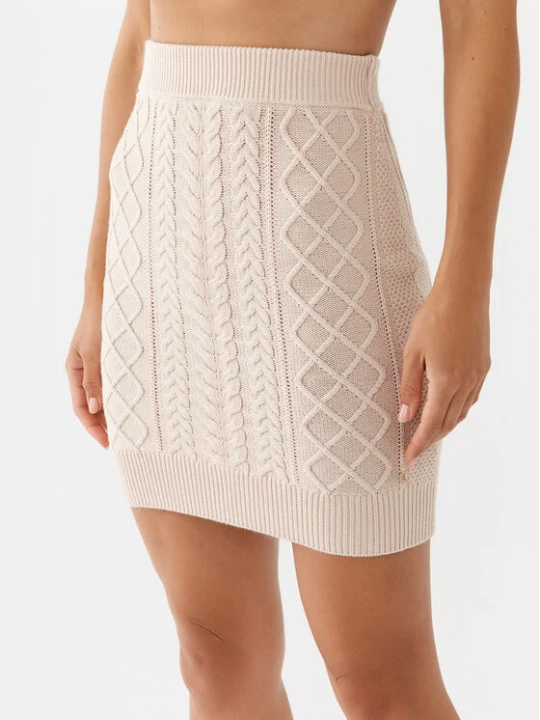Zdjęcie produktu Guess Spódnica mini W3YD68 Z37L1 Szary Regular Fit
