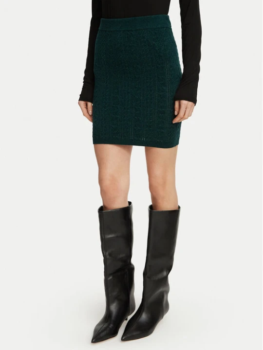 Zdjęcie produktu Guess Spódnica mini W6BD12 Z1442 Zielony ciemny