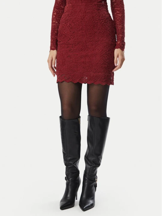 Zdjęcie produktu Guess Spódnica mini W6BD59 K7909 Bordowy Regular Fit