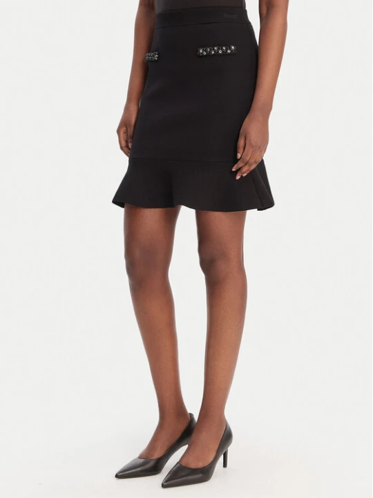 Zdjęcie produktu Guess Spódnica mini W6RD75 Z4422 Czarny Regular Fit