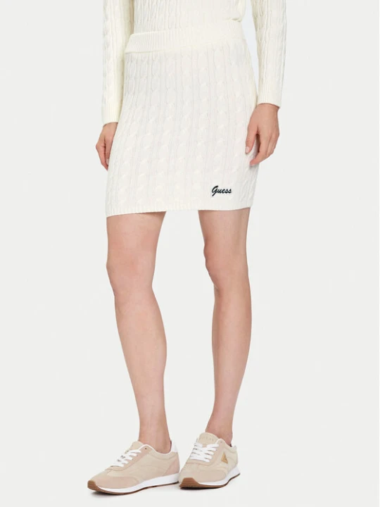 Zdjęcie produktu Guess Spódnica ołówkowa V5BD03 Z0572 Beżowy Regular Fit
