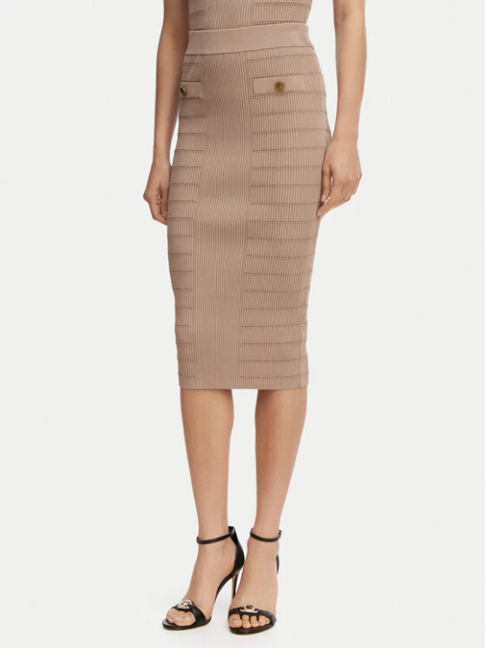 Zdjęcie produktu Guess Spódnica ołówkowa W5YD66 Z0130 Brązowy Slim Fit