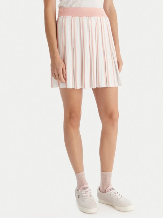 Zdjęcie produktu Guess Spódnica plisowana V5GD00 Z3D60 Biały Regular Fit