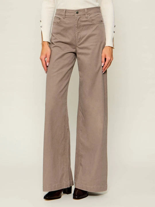 Zdjęcie produktu GUESS Spodnie Bellagio | Relaxed fit beżowy