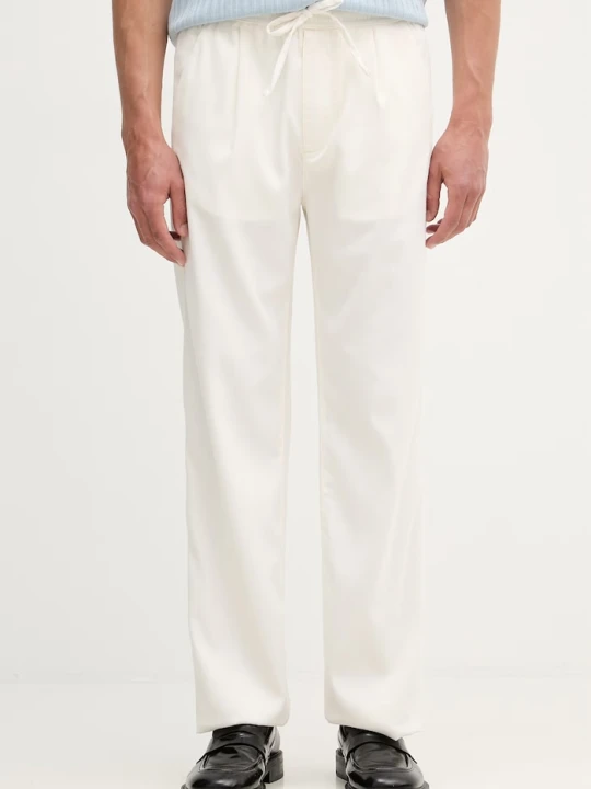 Zdjęcie produktu Guess spodnie chinos męskie PAOLO beżowy