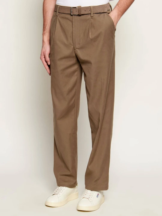Zdjęcie produktu GUESS Spodnie Coronado | Relaxed fit brązowy