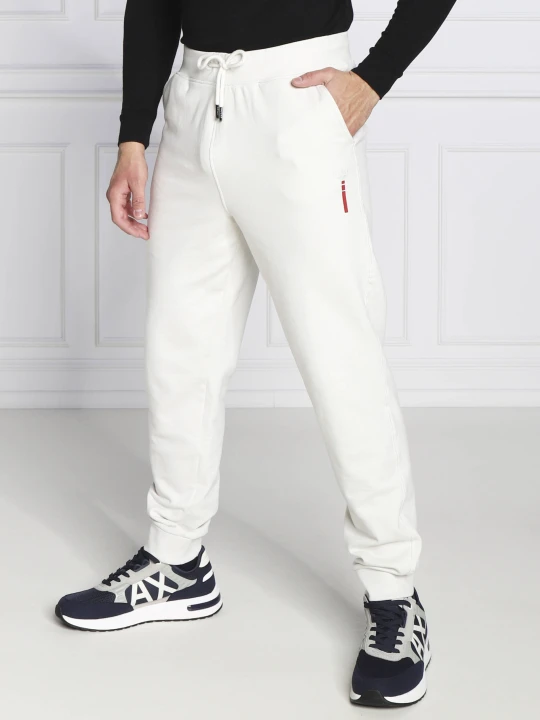 Zdjęcie produktu GUESS Spodnie dresowe Adam | Regular Fit biały