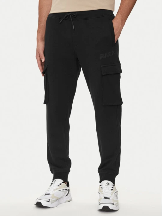Zdjęcie produktu Guess Spodnie dresowe Aldwin Z4YB08 KAIJ1 Czarny Regular Fit