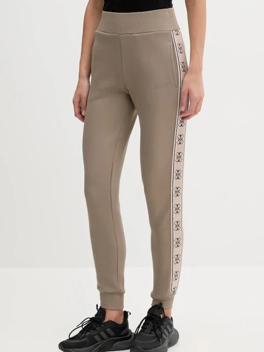 Zdjęcie produktu Guess spodnie dresowe BRITNEY beżowy