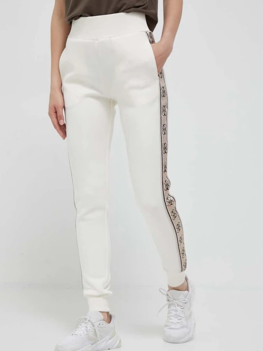 Zdjęcie produktu Guess spodnie dresowe BRITNEY beżowy
