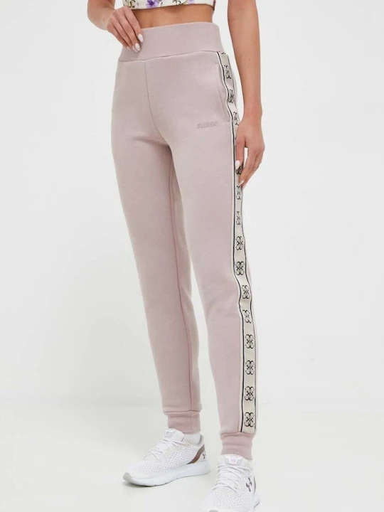 Zdjęcie produktu Guess spodnie dresowe BRITNEY beżowy