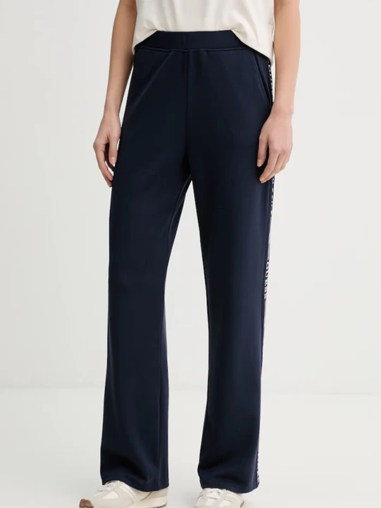 Zdjęcie produktu Guess spodnie dresowe damskie X NORTH SAILS granatowy