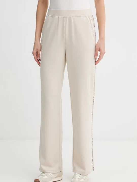 Zdjęcie produktu Guess spodnie dresowe damskie X NORTH SAILS beżowy
