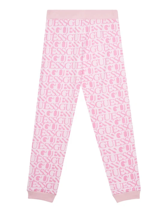 Zdjęcie produktu Guess Spodnie dresowe J5YQ13 KAD74 Różowy Regular Fit