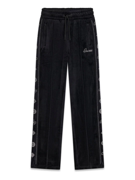 Zdjęcie produktu Guess Spodnie dresowe J6BB15 K7266 Czarny Slim Fit