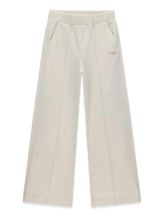 Zdjęcie produktu Guess Spodnie dresowe J6BB16 K7269 Kremowy Wide Leg