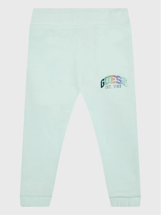 Zdjęcie produktu Guess Spodnie dresowe K3RQ11 KA6R0 Zielony Regular Fit